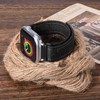ANNEFIT Denim Watch Band, Casual Watch Replacement Band, Fabric Velcro