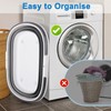 Extra Large Collapsible Bucket 35L Mop Bucket With Handles &