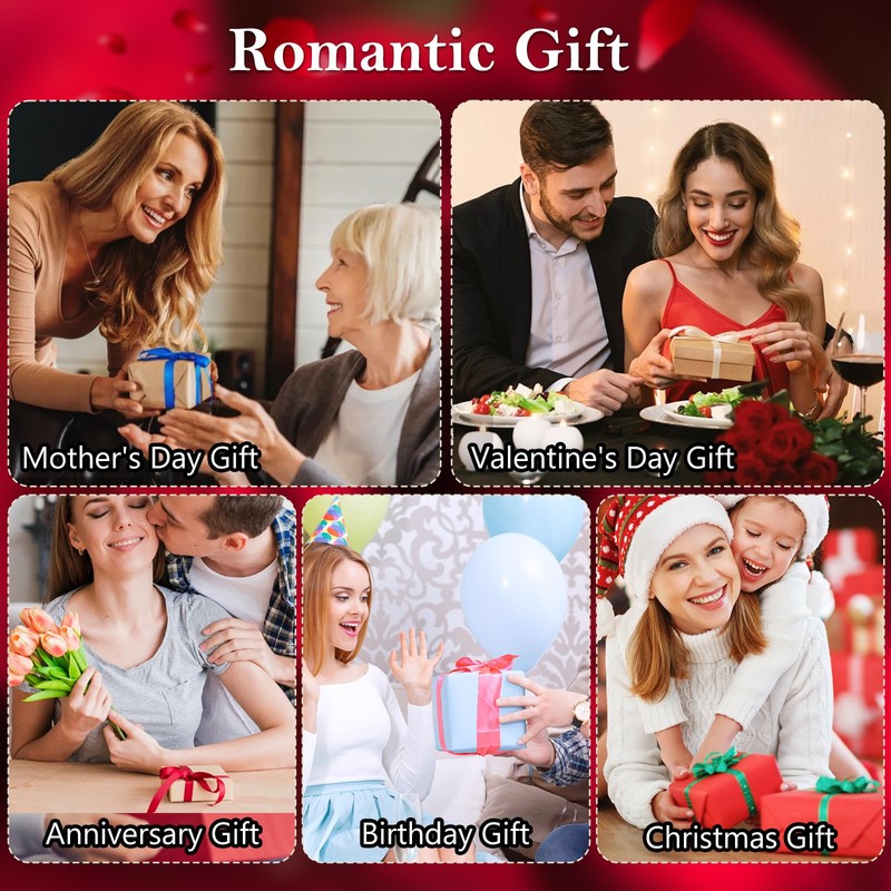 HyperFun Gold Dipped Rose 24k Red Golden Rose Forever Flower