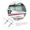 ULTECHNOVO 4pcs Heavy Duty Stainless Steel U-Bolts for Boat Trailers