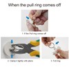 Hibbent 6 Pieces Drain Stopper, Rubber Kitchen Sink Drain, Sink