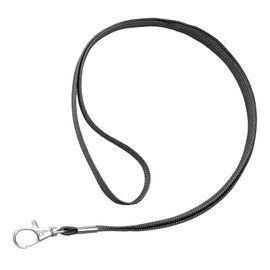 Premium 10 Pack Lanyards for id Badges , Bulk Nylon Black Lanyards for ID Name Badge Holder, Name Tag Holder, ID badge Holder, VIP, School, Office, Kids,Coach, Conference, Festival with Swivel Hook