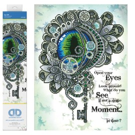 Diamond Dotz Eye 381 Inspirational Diamond Painting Kits for Adults - Diamond Art Kits a Relaxing Creative Craft Kit with Dotz Gems 22.4x16.5
