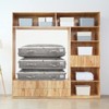 90L Under-Bed Storage Bags with Zips, Large Storage Organizer Boxes,