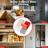Magnetic Cabinet Door Catch,No Drill Adhesive Drawer Magnets to Stay