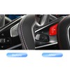 Steering Wheel Z Button Cover Trim Sticker Replacement for Corvette