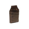 Waiter bag case Vintage-Style LEAS, Genuine Leather, brown - ''LEAS