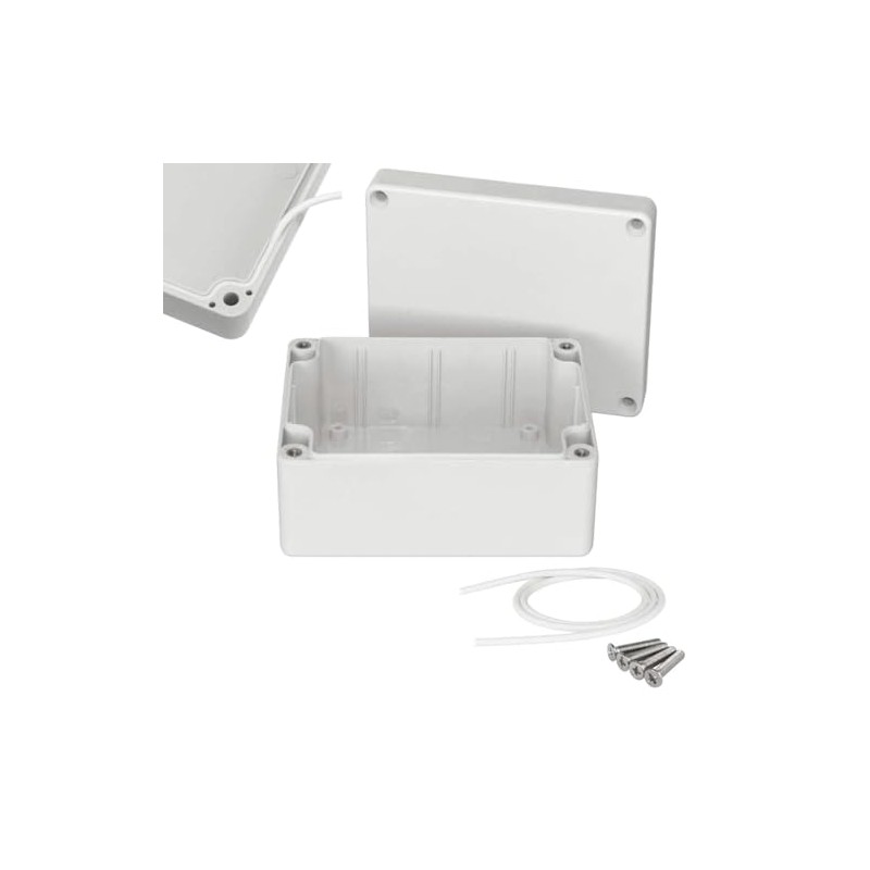 WITTKOWARE IP65 Module Housing with Rubber Seal, Screwed, ABS, Light