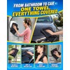 3 Pcs Magic Bathroom Drying Cloth 40×60 cm – Streak-Free,
