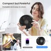 TriPole Portable Standing Fan, 8000mAh Rechargeable Oscillating Fan with Remote,