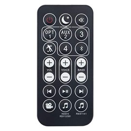 Beyution Replace Remote Control Fit for Polk Audio Magnifi ONE Magni-fi 1 RE6915-1 RE69151 RE8114-1 RE81141 RE8112-1 RE81121 RTRE81121 RTRE69151 SB1 SB1+ Omni SB1 OMNISB1