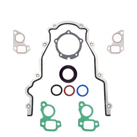 LS Timing Cover Gasket Set - TCS45993 12633904 Compatible with GM LS LS1 LS2 LS3 LS6 LM7 LQ4 LQ9 V8 Engine 4.8L 5.3L 5.7L 6.0L 6.2L