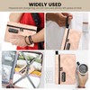 Locked Money Bag with Zipper PU Leather Cash Lock Waterproof