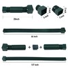 2 Pack Rain Gutter Downspout Extensions, Upgraded Flexible Drain Downspout