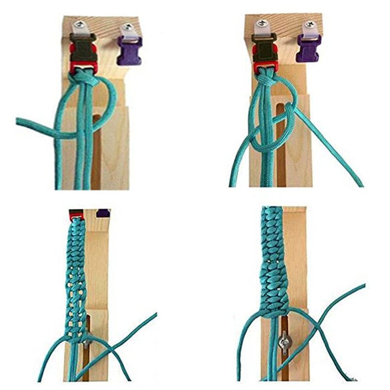 Afantti Bracelet Maker Making Kit Paracord Jig Tool Set with