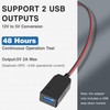 YQMAJIM Dashcam Power Adapter,(10P TypeB)Compatible with Toyota Camry/RAV4,Lexus,Subaru,Infiniti,Auto Rearview Mirror
