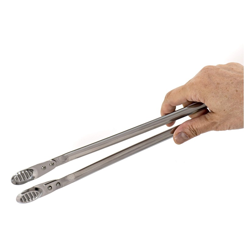 Suncraft BS-270 Misahana Sibashi Tongs, Made in Japan, Silver