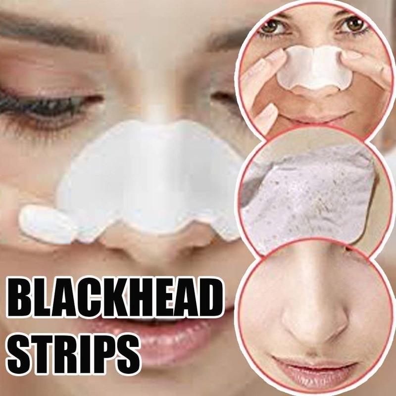 (12- STRIPS) Australian Tea Tree Deep Cleansing NOSE PORE STRIPS,