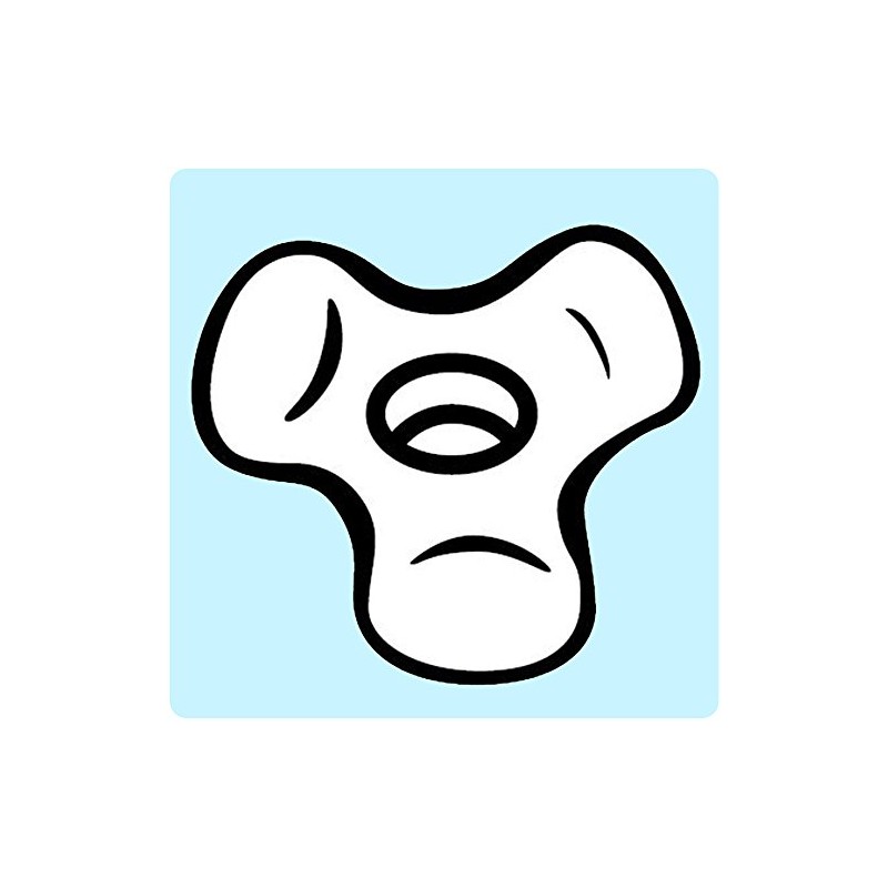 BeadTin Dark Yellow Transparent 11mm TriBead Craft Beads (500pcs)