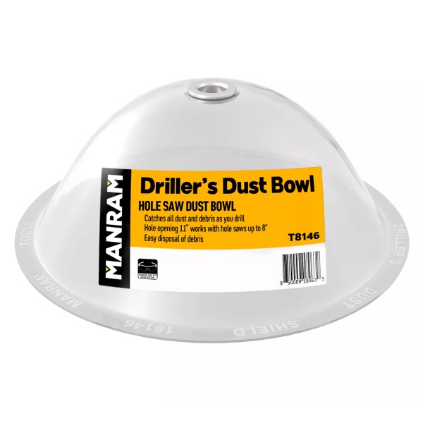 Manram Hole Saw Dust Bowl - Dust Bowl for Hole