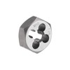 sourcing map Hex Rethreading Die M10 x 1.25 Pitch Carbon