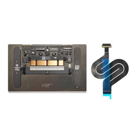 ICTION New A1534 trackpad touchpad with Cable Replacement for MacBook 12inch 2016 2017 Year (Gold)