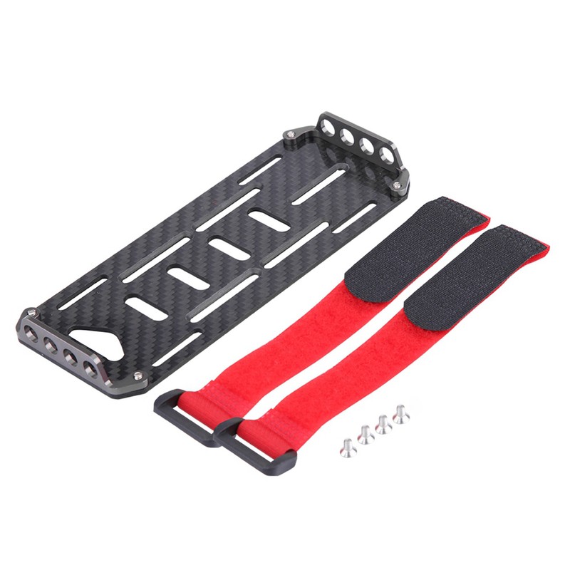 Carbon Fiber Battery Mounting Plate for Traxxas Hsp Redcat Rc4wd