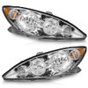 Vizotae Headlights Assembly for 2005 2006 Toyota Camry Halogen Headlamp