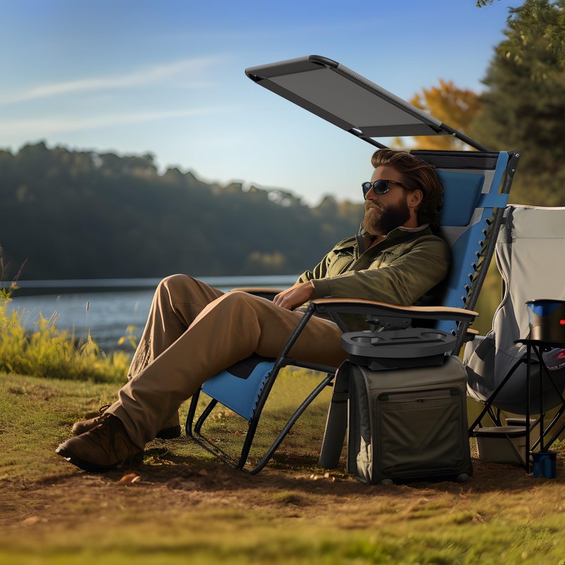 doubob Chair, Blue-with Canopy