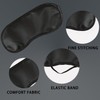 8 Sleep Eye Masks with 2 Pairs Ear Plugs, Polyester