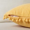 Fancy Homi Pack of 2 Boho Yellow Decorative Throw Pillow