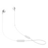 JBL Tune 215 Bluetooth Wireless In-Ear Kopfhörer mit 3 Tasten Mikrofon/Fernbedienung und Flachkabel - Weiß