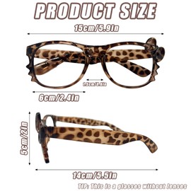 YSUY Kitty Glasses, Y2K Glasses, Fake Glasses, Kawaii Accessories, Cheetah Print Glasses, Cute Kawaii Stuff, Y2K Sunglasses, Emo Accessories
