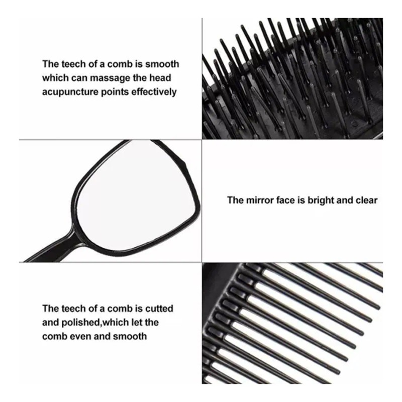Cepillo Para Cabello Desenredar El Cabello Rizado Mujeres