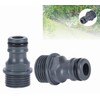 Tap Nipple Connector, 2 Pieces G1/2 Male Thread Quick Connection