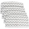 4 PCS Replacement Pads Accessory for Shark Steam Mop S1000,