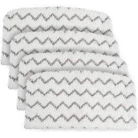 4 PCS Replacement Pads Accessory for Shark Steam Mop S1000, S1000A, S1000C, S1000WM, S1001C, S2001 Dirt Grip Pads, Microfiber Washable & Reusable