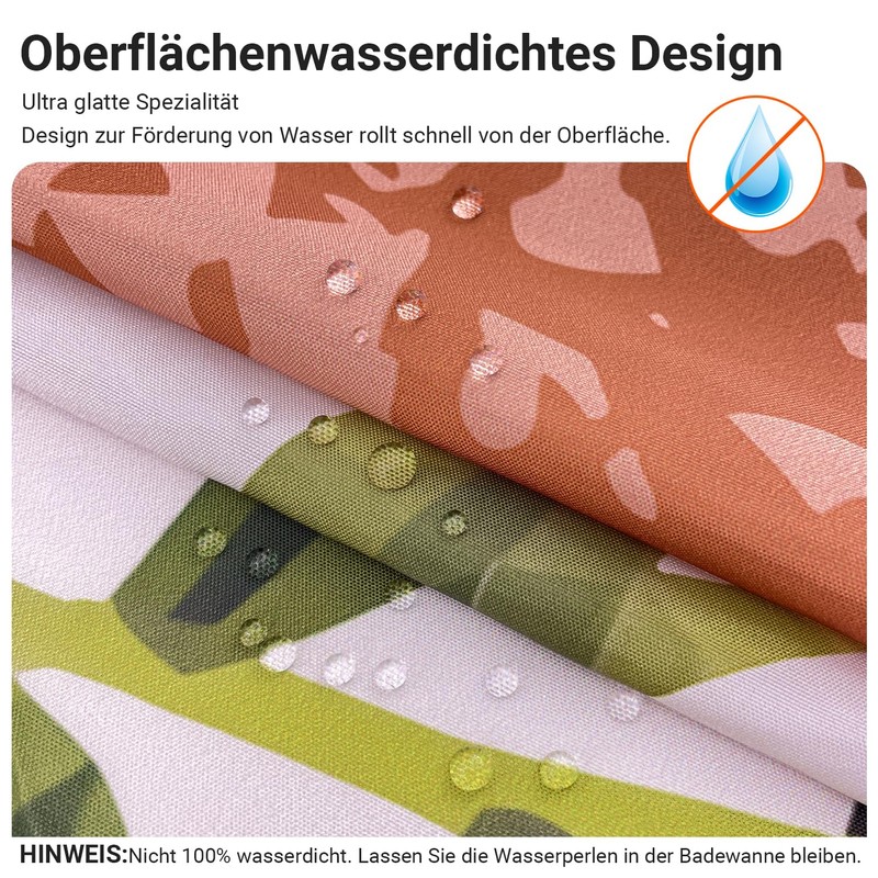 Lerores Shower Curtain 240 x 200 cm