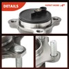 A-Premium Rear Wheel Bearing and Hub Assembly with 5-Lug Compatible