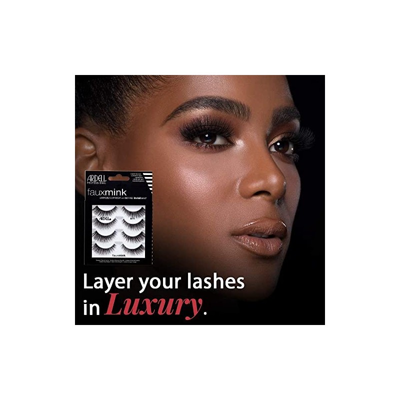 Ardell faux mink lashes 4 pack - 811