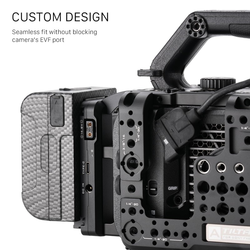 TILTA Side Mounting Plate Compatible with Sony FX6, with Camera