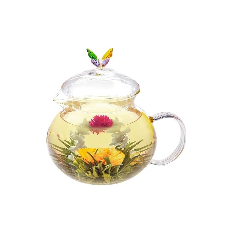 Teabloom Tés Florales De Lichi Y Melocotón: Bolitas De Té