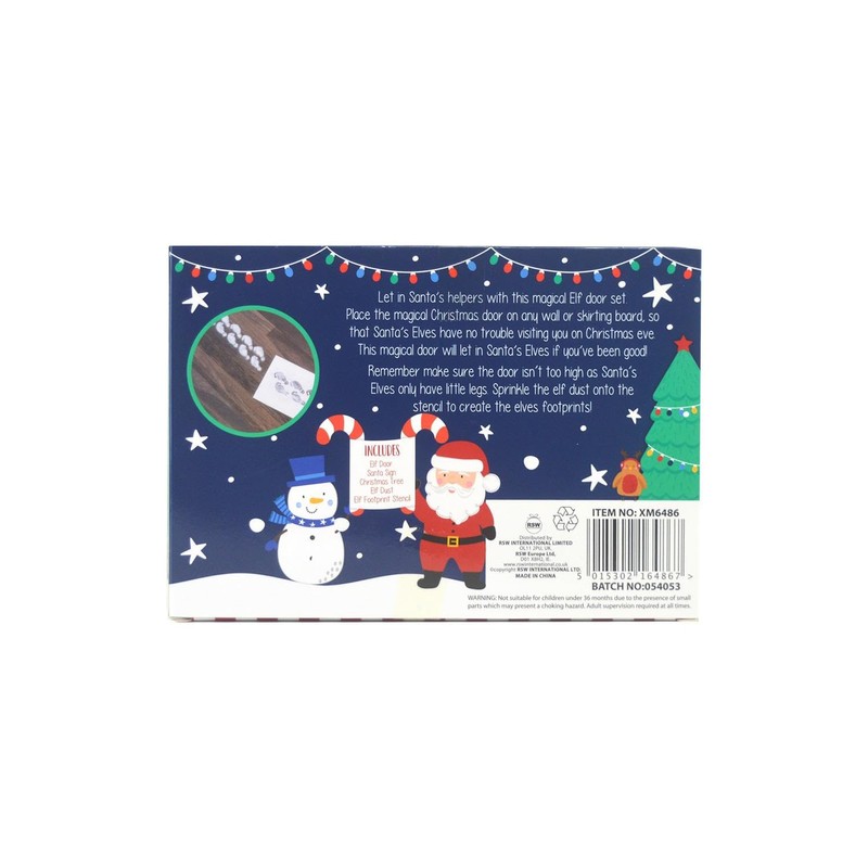 YöL Magical Christmas Elf Door Pixie Fairy Festive Decoration Santa