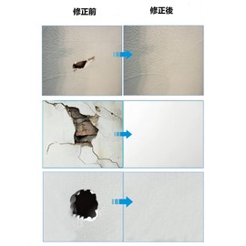 LIMUNJIZ Wall Repair Patch, Wall Hole Repair Patch, Set of 3, 2.0 x 2.0 inches (5 x 5 cm) (Repairing Holes Within 2.0 inches (5 cm) Diameter), Ceiling Repair Patch, Gypsum Board Wall Repair Patch,