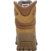 ROCKY Mountain Combat 8” Military Boot, Coyote Brown, Size 10.5(M)