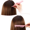 2 Pack Rat Tail Combs for Women Fine Tooth Comb