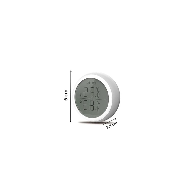 Sone Smart One Zigbee Thermometer Hygrometer, Tuya Smart Life App,