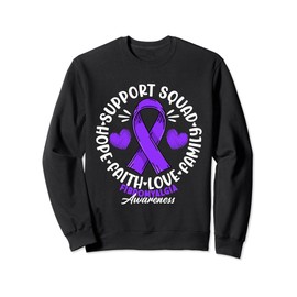 Support Awareness Squad I Chronic Pain Response Fibromyalgia Sweatshirt