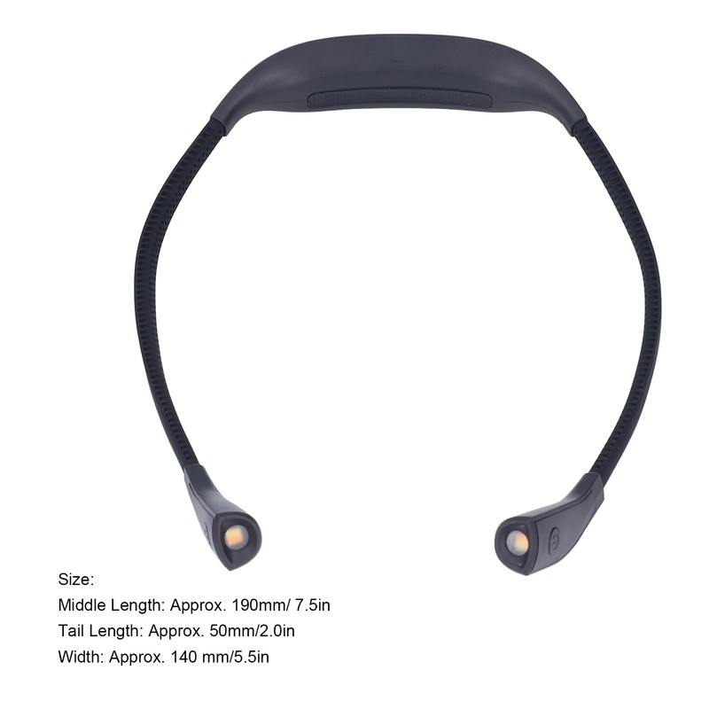 Neck Book Light USB Rechargeable Portable LED Neck Hanging Lamp