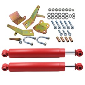 Ram Steering Stabilizer-Front N3 Dual Steering Stabilizer 8749530 Compatible With 2003-2013 Ram 2500 3500 4WD-Improves Control and Handling